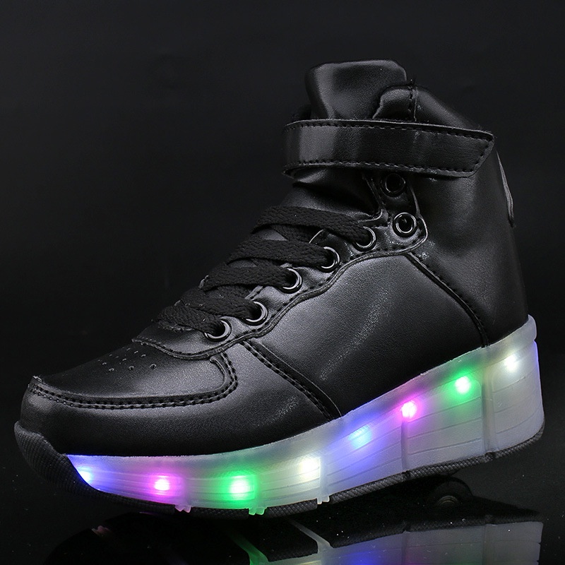 Jual Kode Anak Satu Roda Heelys Getaran Bercahaya Tunggal Ganda Roda ...