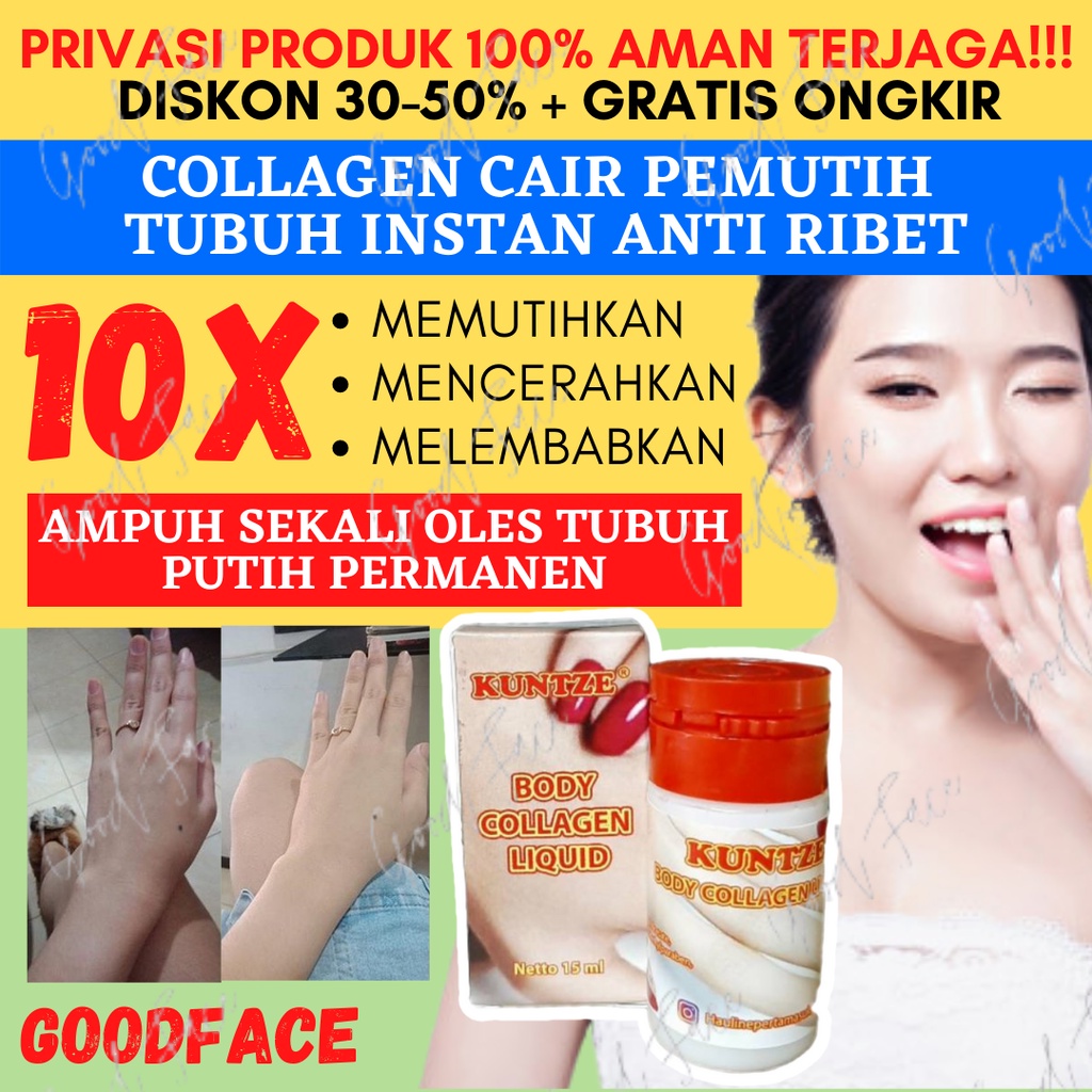 Jual BODY COLLAGEN LIQUID - COLLAGEN - LIQUID - INFUS SET - PEMUTIH ...