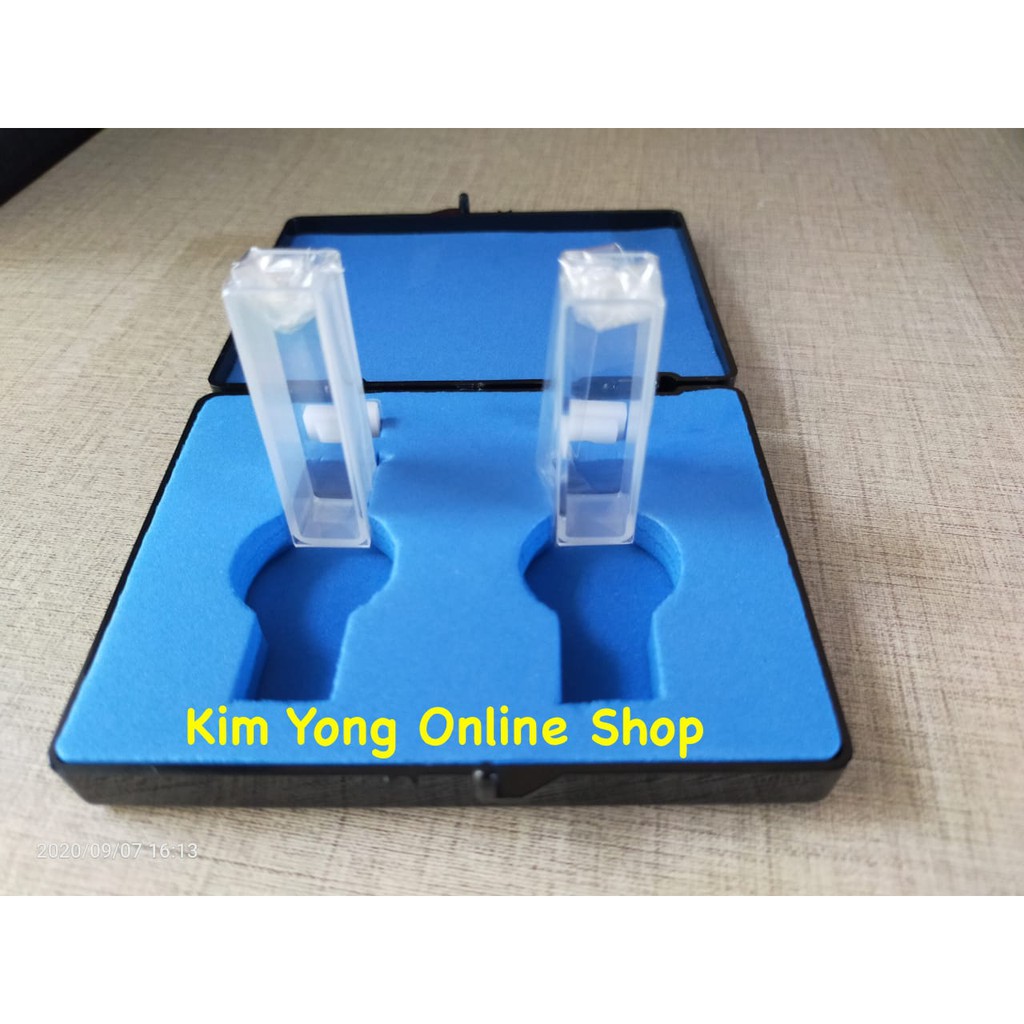 Jual Kuvet Kuarsa / Quartz Cuvettes With Lids 10 mm Cell Cuvette With
