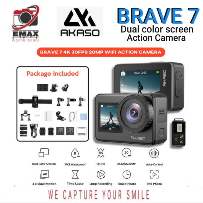 AKASO 外付けマイク Brave 7/ Brave 8/ Brave 6 よろしかっ Plus アクションカメラ専用 (Type-