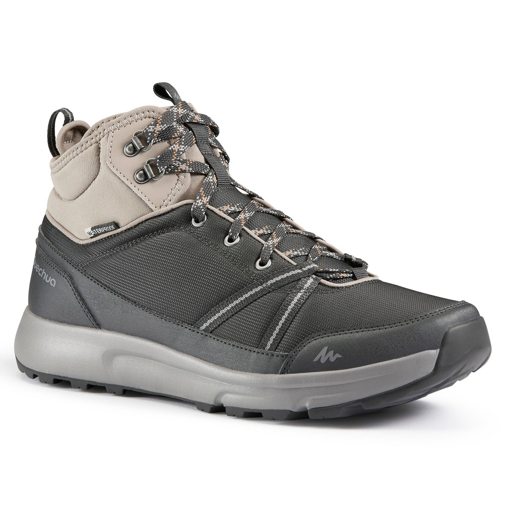 Jual Decathlon Quechua Sepatu Gunung Hiking Pria Waterproof Nh150 