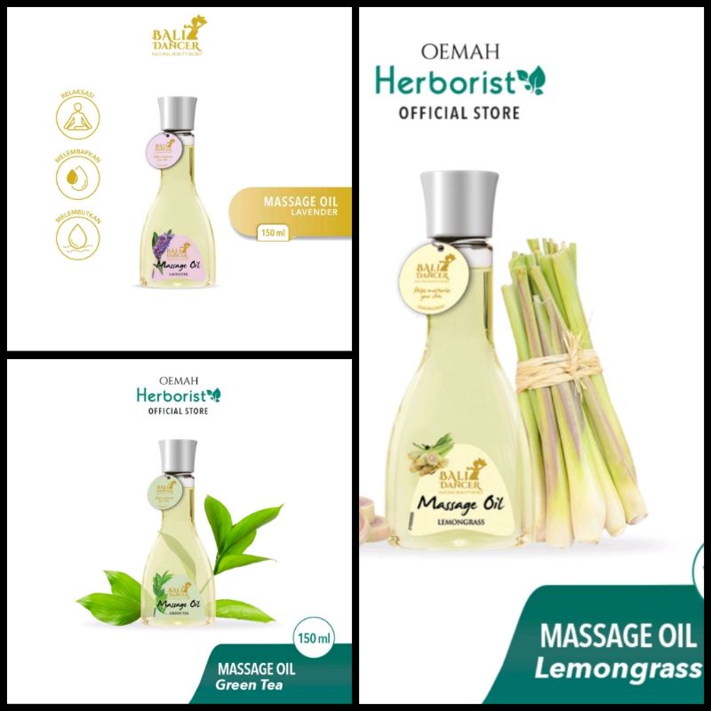 Jual Herborist massage oil Bali dancer 150ml Shopee Indonesia