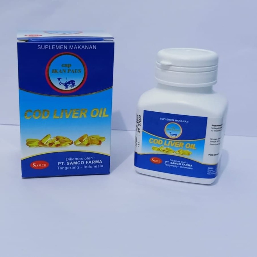 Jual ISF Cod Liver Oil - 100'Kaps | Shopee Indonesia
