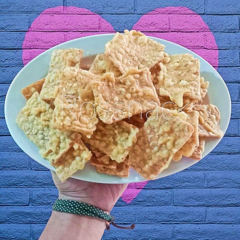 Jual cemilan keripik tempe mini khas oleh oleh bandung 250gr | Shopee ...