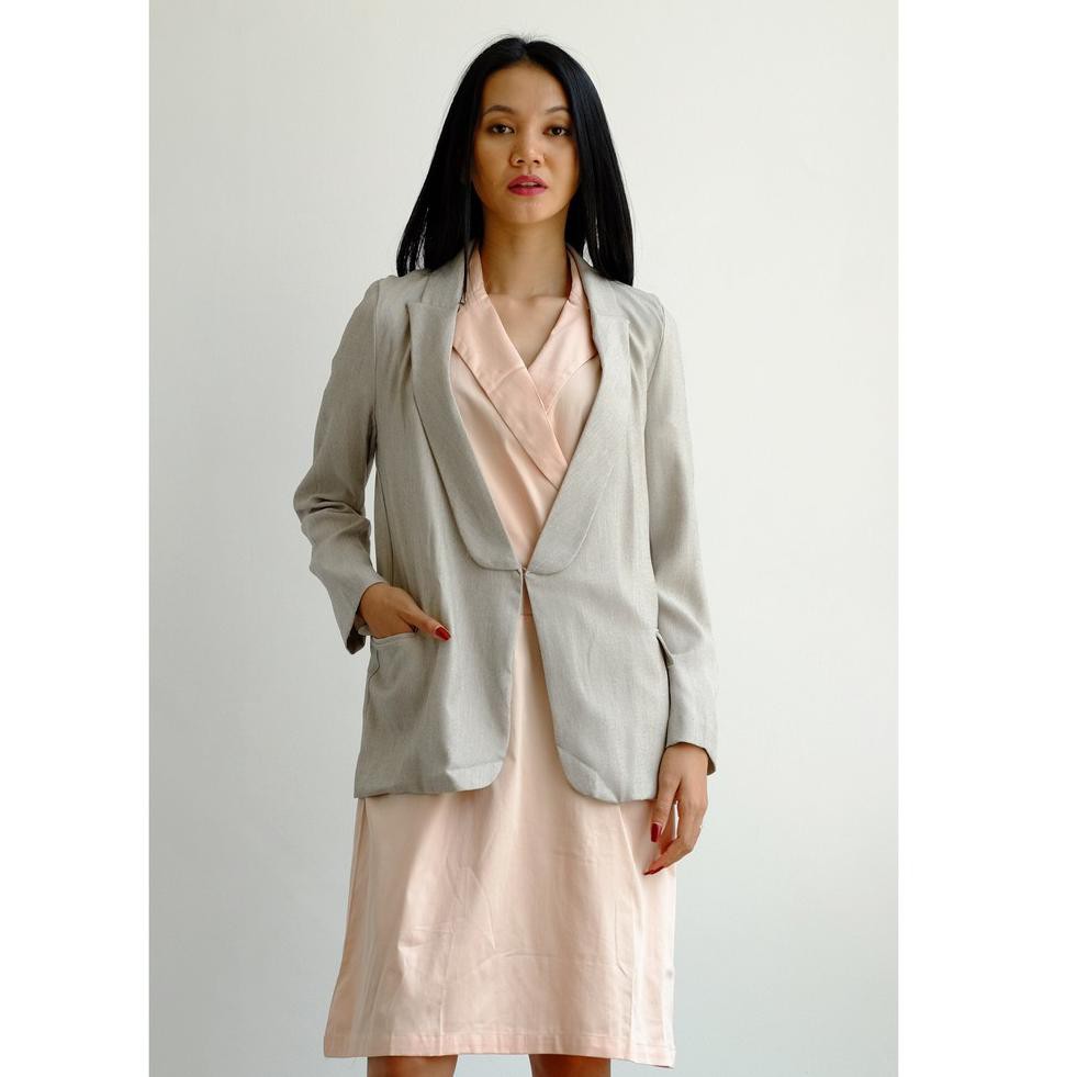 Jual KIVEE - Clodina Blazer (KODE 7594) | Shopee Indonesia