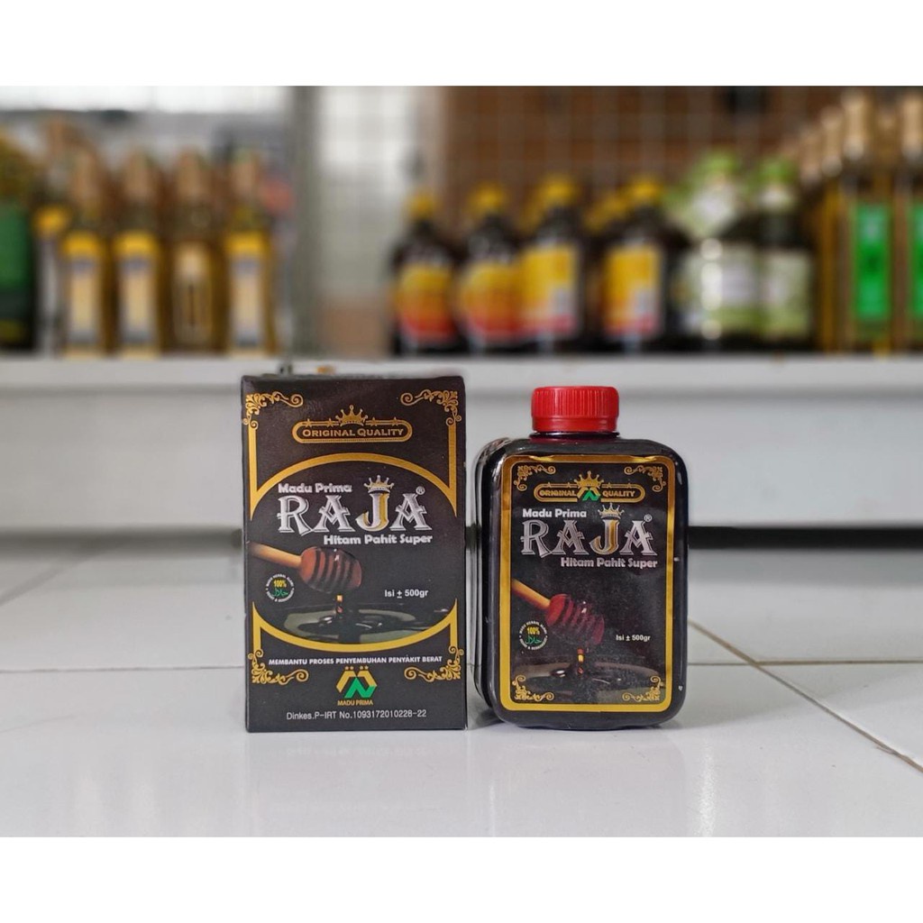 Jual Madu Hitam Suplemen Kesehatan Prima Raja Hitam Pahit Super 500 Gram Kemasan Baru Shopee 2798