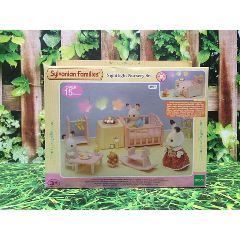 Sylvanian families on sale nightlight nursery set