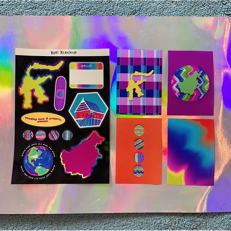 Jual Sticker(+Poster) for Donation Kalsel & Sulbar | Shopee Indonesia