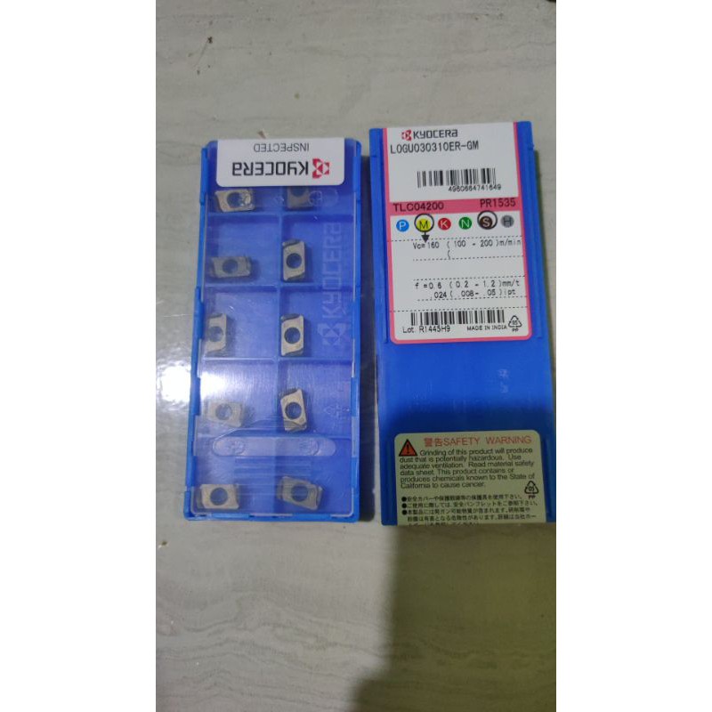 Jual insert carbide Kyocera LOGU 030310 ER GM PR1535 | Shopee Indonesia