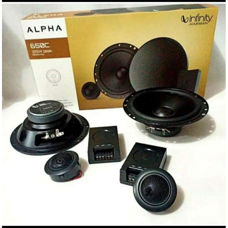 Jual Speaker infinity alpha 650c - speaker alpha 65c - alpha 650 2 way ...