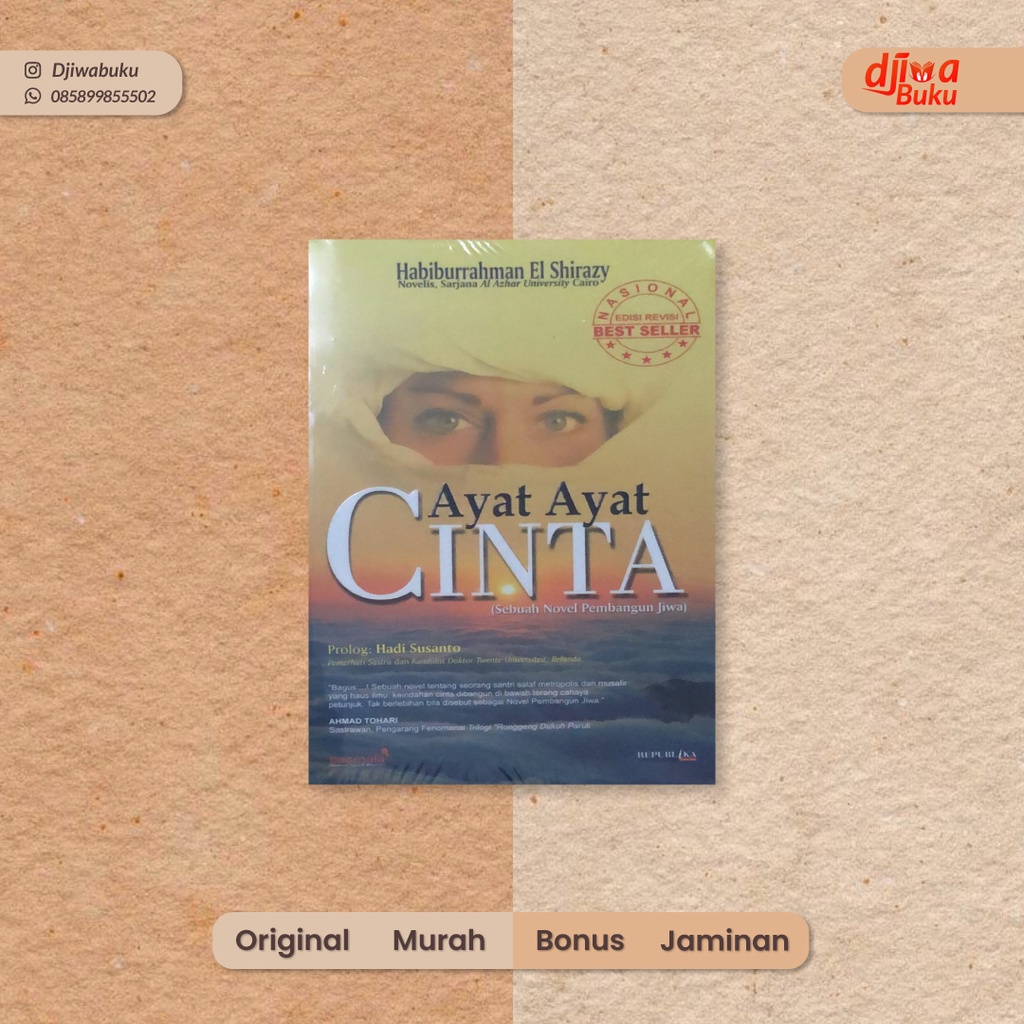 Jual Buku Novel Ayat-Ayat Cinta 2 Habiburrahan El Shirazy Original ...