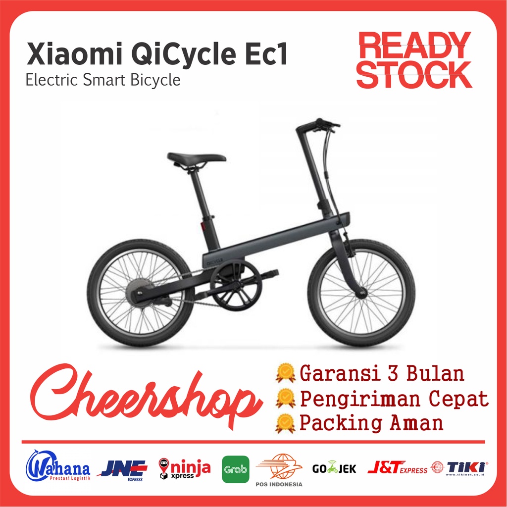 Jual Xiaomi QiCycle EC1 Sepeda Elektrik Electric Smart Bicycle