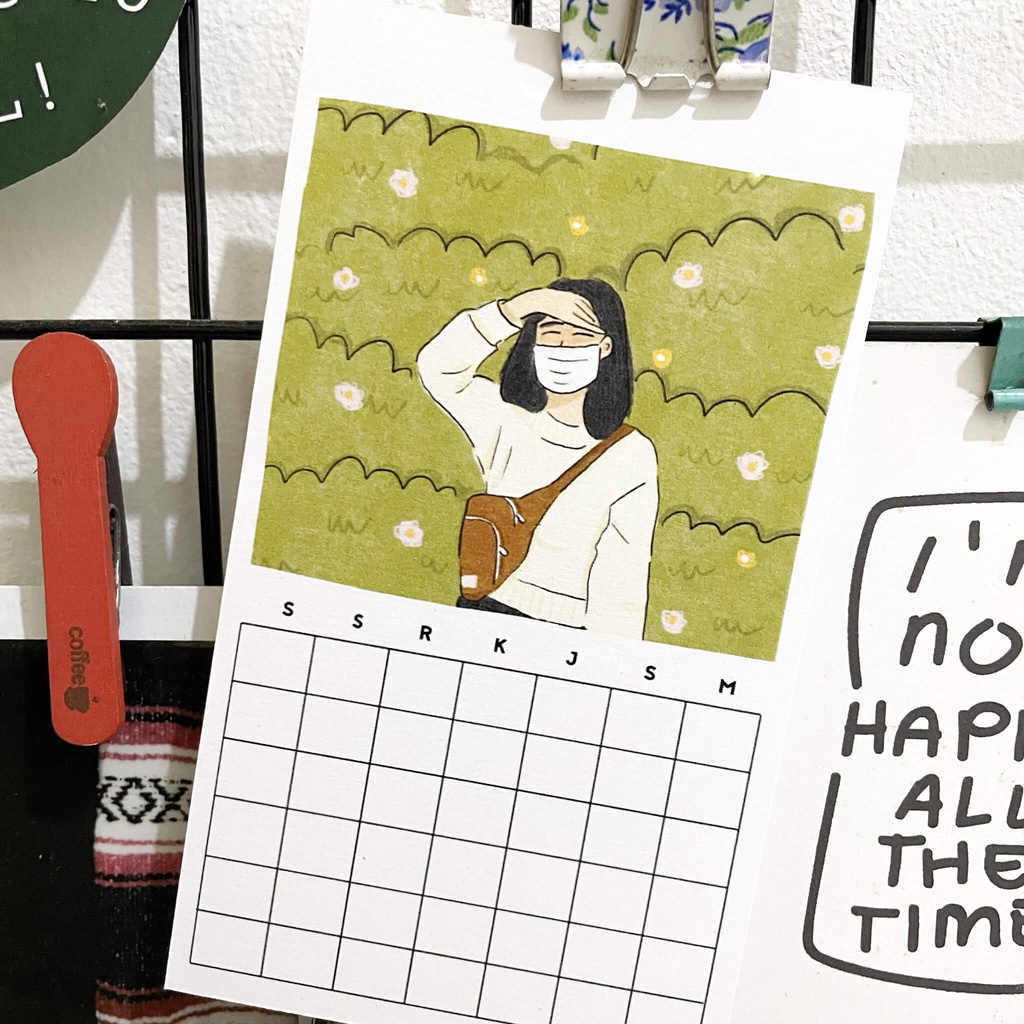 Jual TULISAE Blank Calendar / Kalender Kosong | Shopee Indonesia