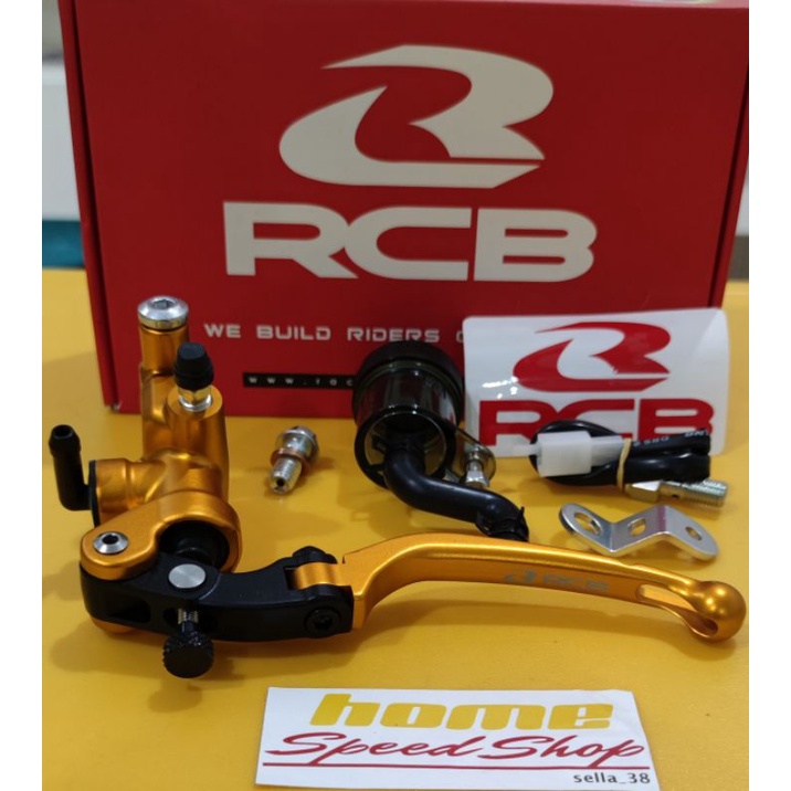 Jual Master Rem RCB Radial S1 Oval E2 14mm Original 100% | Shopee Indonesia