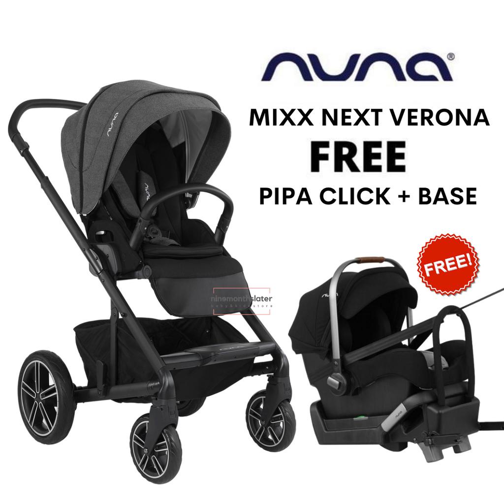 Jual Nuna Mixx Next 2020 Verona Special Limited Edition FREE PIPA Klik INCLUDE BASE CARSEAT PROMO Click Garansi Resmi Kereta Dorong Anak Bayi Kuat Shopee Indonesia