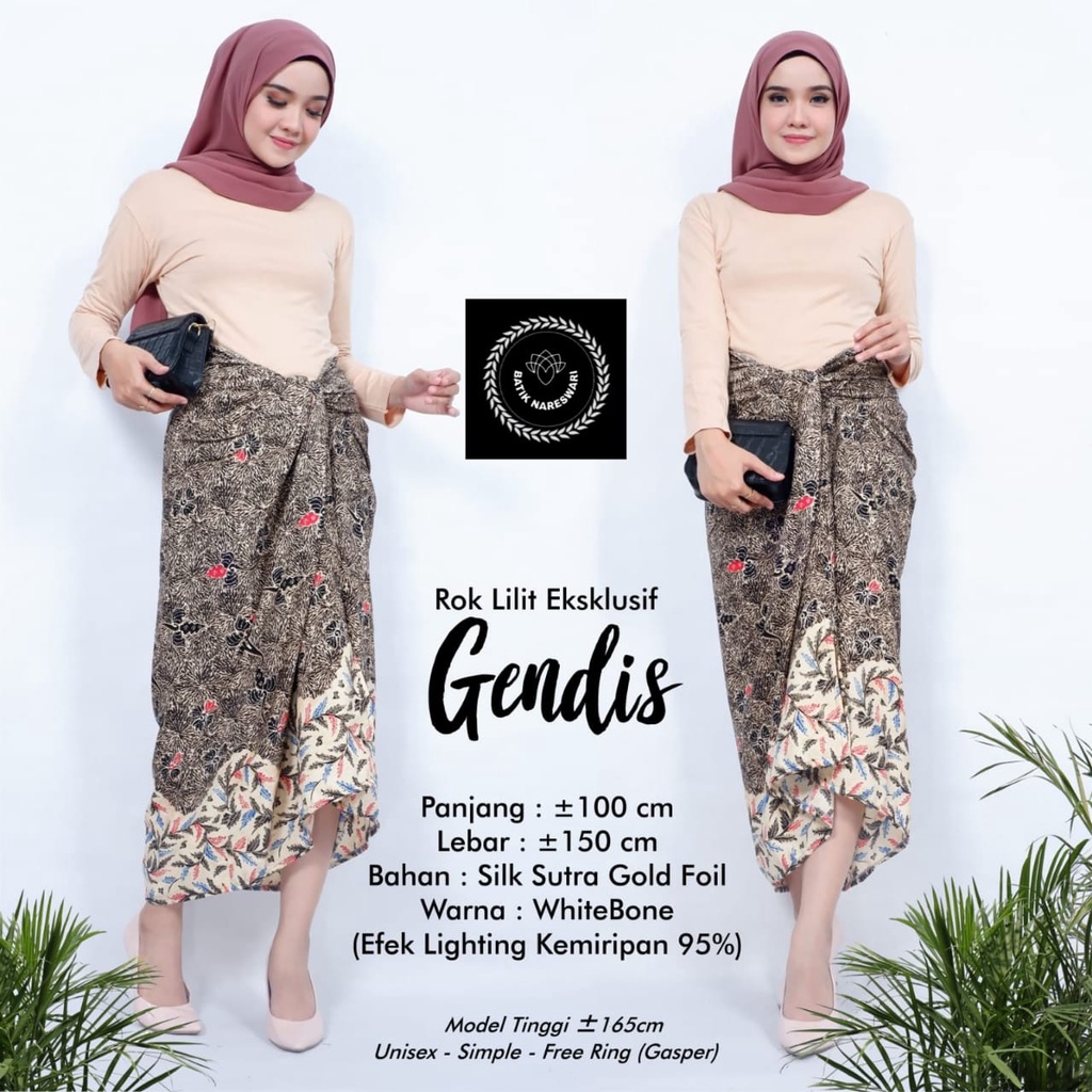 Jual GENDIS Rok Lilit Wanita Original Solo Rok Bawahan Kebaya Wisuda ...