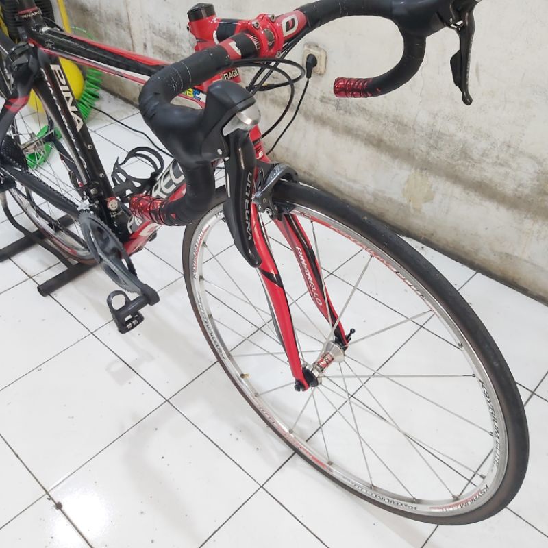Jual SEPEDA BALAP PINARELLO SIZE 47CM CARBON 2×11 SPEED ULTEGRA 52-39T ...