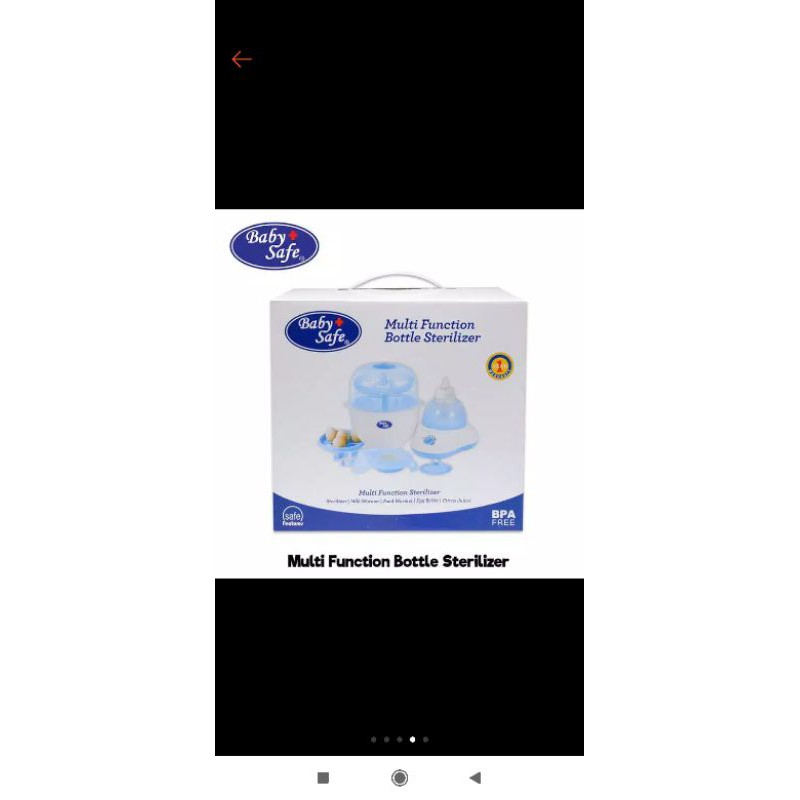 Jual baby safe multi function bottle sterilizer (new) Shopee Indonesia