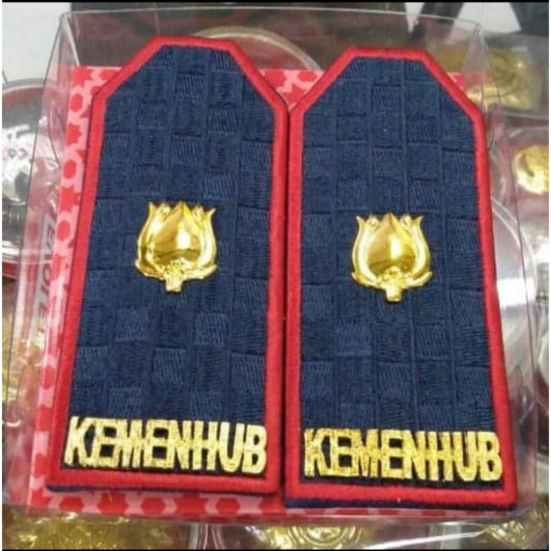 Jual Pangkat PDUB kemenhub gol 3D lis merah | Shopee Indonesia