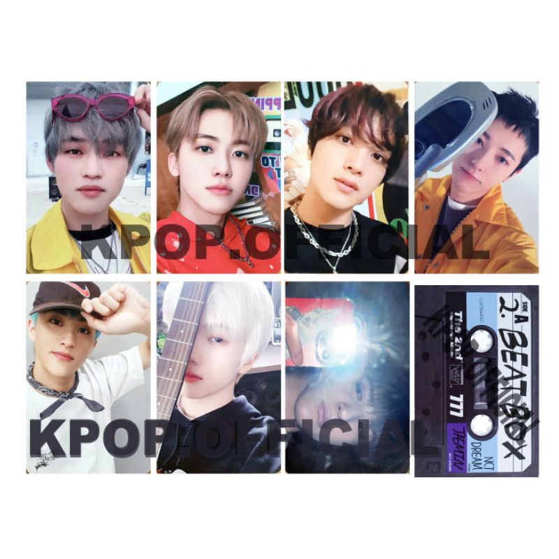 Jual [ READY STOCK ] NCT DREAM BEATBOX PHOTOCARD | Shopee Indonesia
