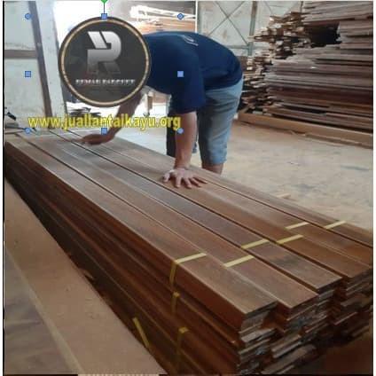 Jual Lantai Papan Decking Kayu Bengkirai Bangkirai Bengkiray