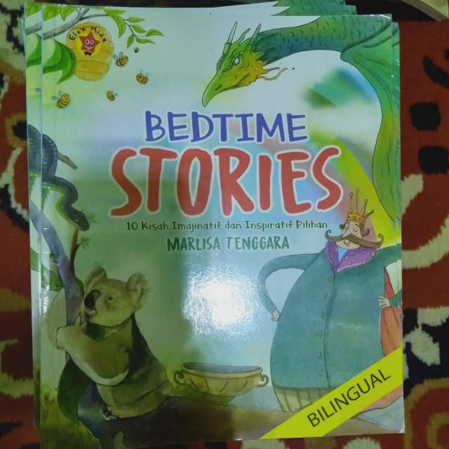 Jual Buku Bilingual - Bedtime Stories 10 Kisah Imajinatif Dan ...