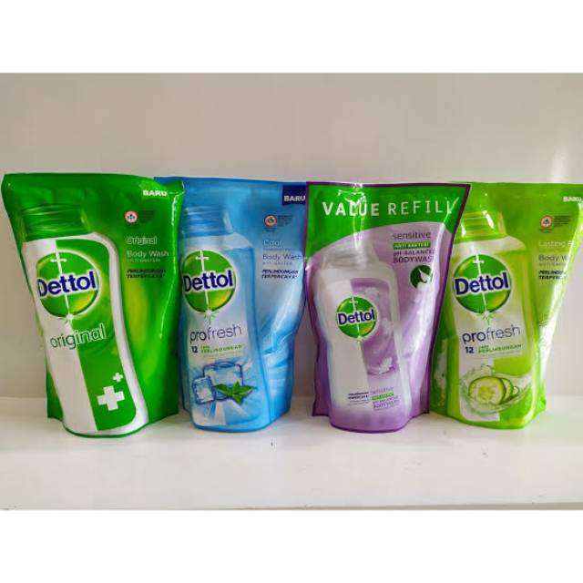 Jual Dettol Body Wash Reffil 410ml | Shopee Indonesia