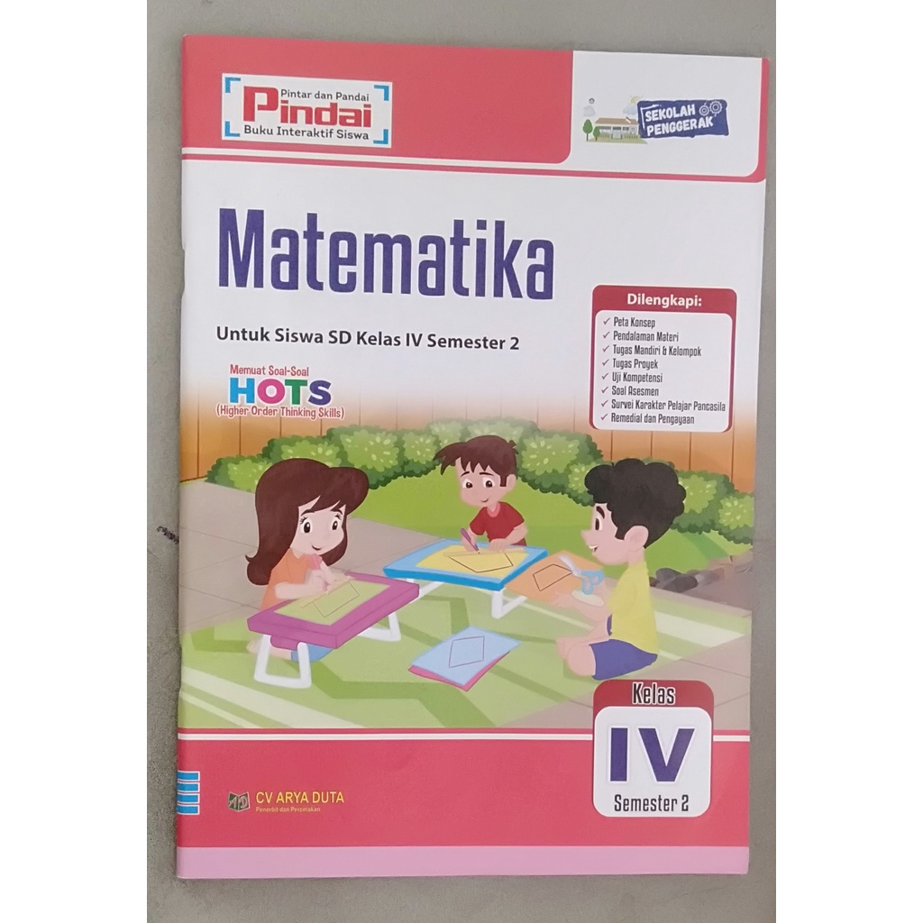 Jual LKS Kurikulum Merdeka - Matematika untuk Kelas IV Semester 2 SD ...