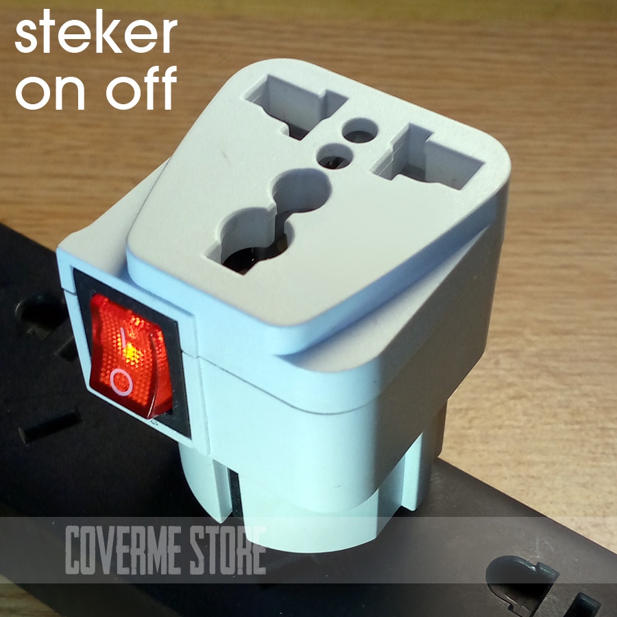 Jual steker on off 6A/250V | Shopee Indonesia