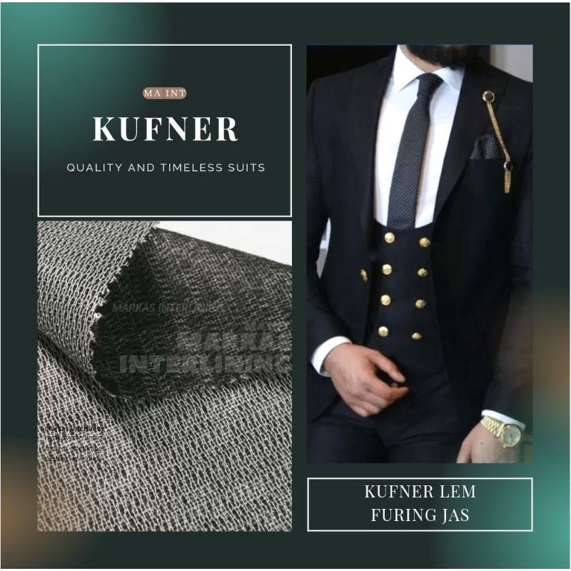 Jual Kufer Lem Kufner Furing Pengeras Jas Cuffner Zig Zag Kupner Motive ...