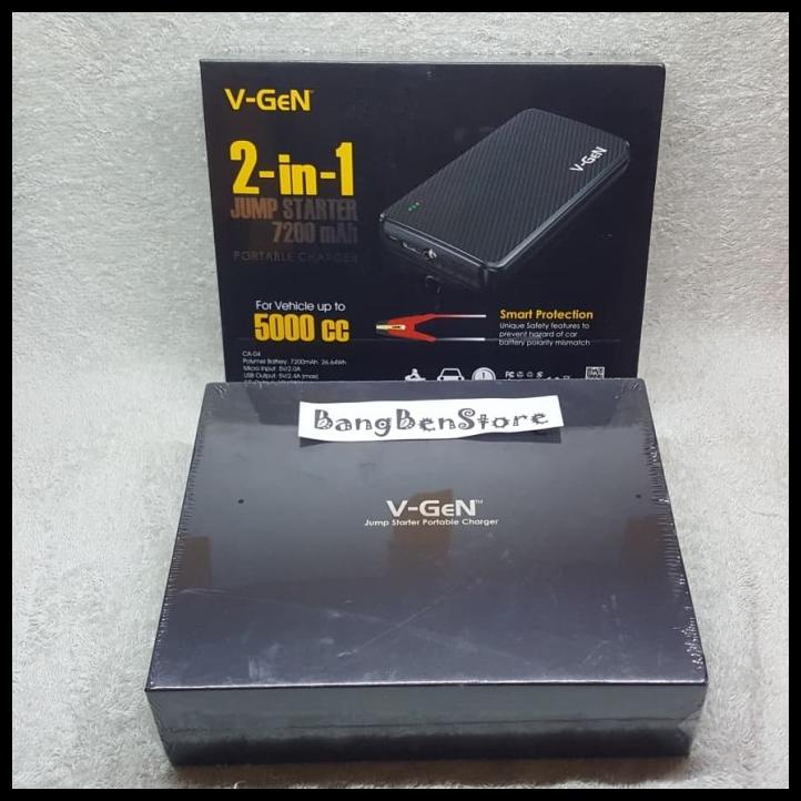 Jual Powerbank Jump Stater/Jumper Aki Mobil/Powerbank Jumper VGen