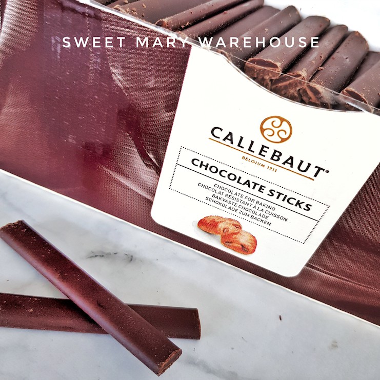 Jual Callebaut Dark Chocolate 500gr Baton Baking Sticks 44 Coklat