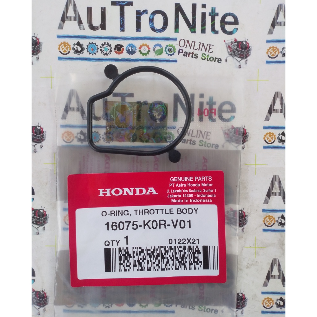 Jual O-Ring Seal Throttle Body intake 16075-K0R-V01 Original Honda ADV ...