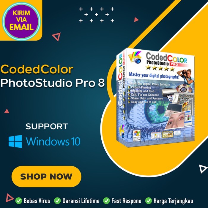 Jual Software Edit Foto: CodedColor PhotoStudio Pro 8 Full Version [Win ...