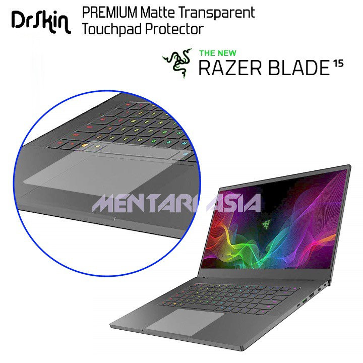 Jual Touchpad Protector RAZER Blade 15 - DrSkin Translucent Matte Vinyl ...