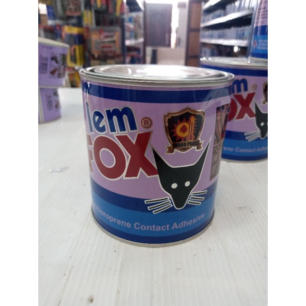 Jual LEM FOX KUNING 600 gr Kaleng Biru | Shopee Indonesia