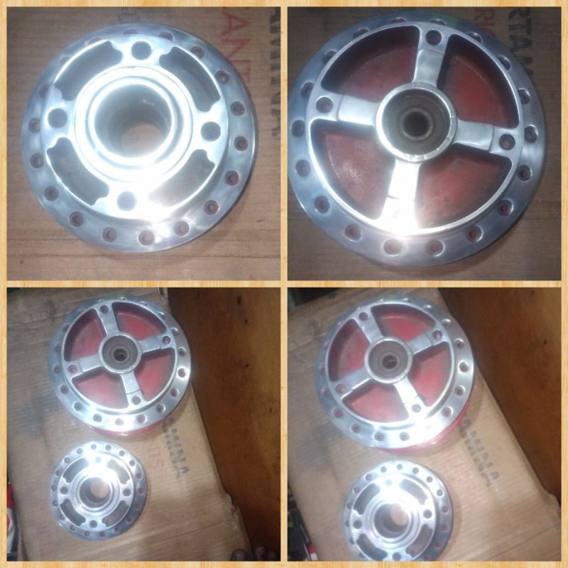 Jual tromol original depan + belakang Kawasaki ninja RR ( DOUBLE DISC