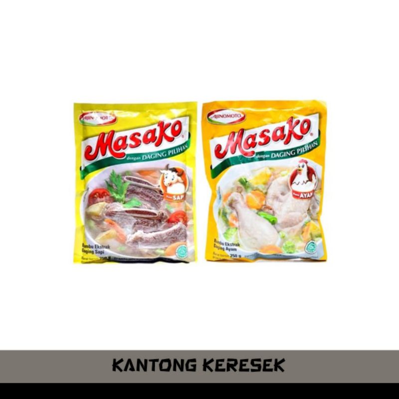 Jual Masako Rasa Ayam dan Sapi 250gr | Shopee Indonesia