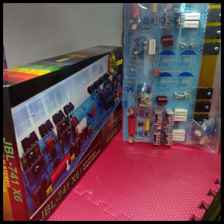 Jual Kit Power Amplifier Stereo Jbl741 X6 Tr Toshiba 600W Shopee