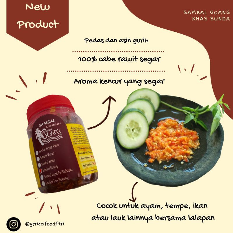 Jual Sambal Bawang Goang Khas Sunda Shopee Indonesia