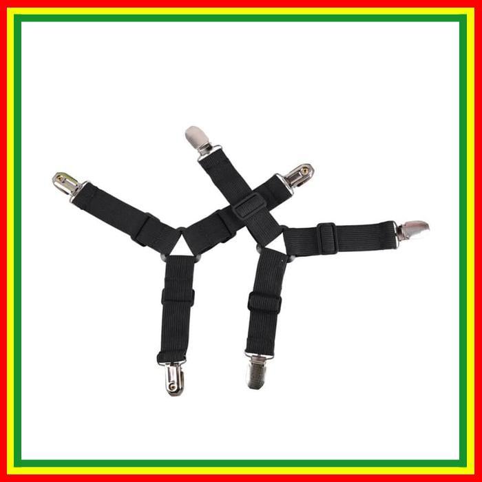 Jual PENJEPIT SUDUT SPREI SPREY BESI SEGITIGA ISI 4 BED SHEET GRIPS A3