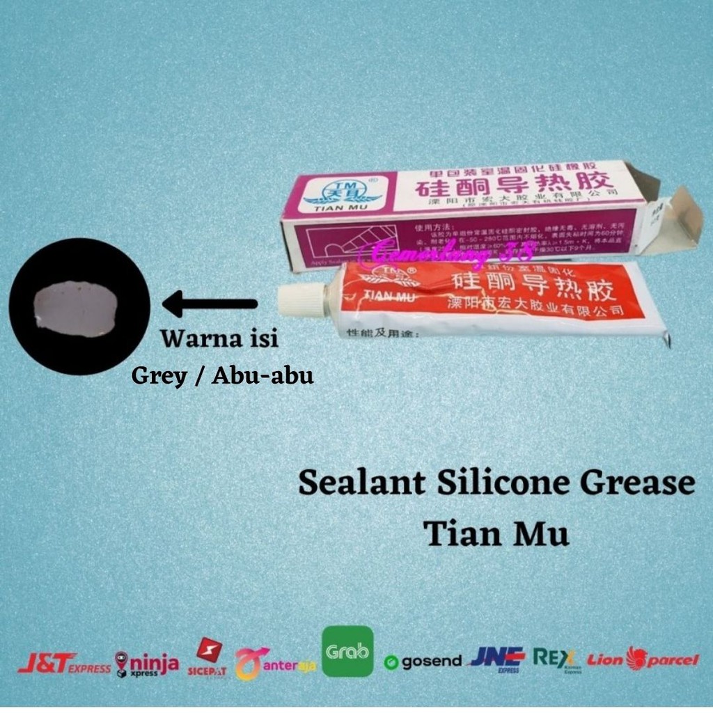 Jual Thermal Glue Heat Sink Odol Ungu Sealant Silicone Grease Tian