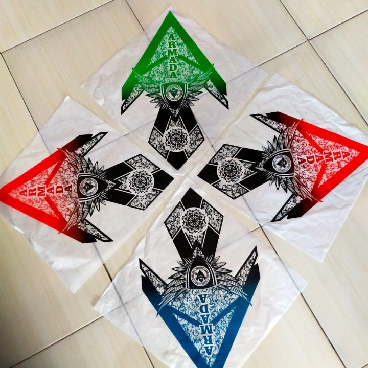 Jual Kertas Layangan Sablon Sembur Per 100 Lembar Shopee Indonesia 7037