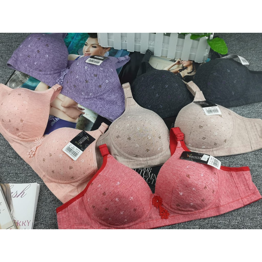 Jual Bra Wanita Import Cup B - 268 Busa Tipis Kain Lembut | Shopee ...