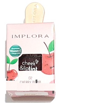 Implora Liptint And Cheek - Sudah Bpom Lip Tint Vitamin C | Jelly - foto 2
