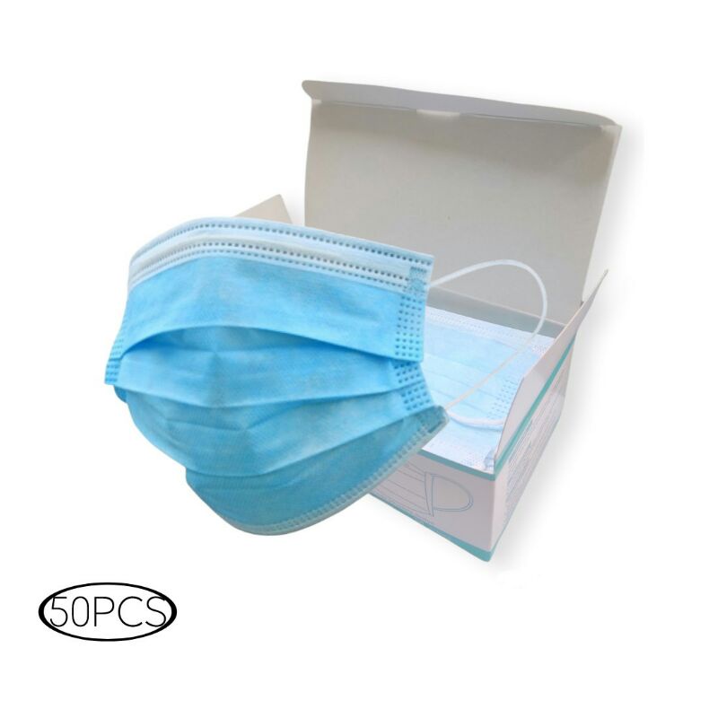 Jual MASKER 3 PLY ( 1 BOX ISI 50 PCS) | Shopee Indonesia