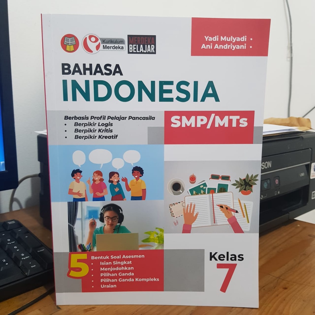 Jual BUKU BAHASA INDONESIA SMP/MTS KELAS 7 KURIKULUM MERDEKA - YRAMA ...