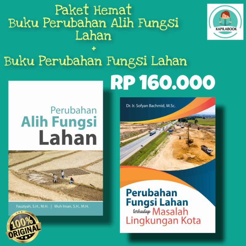 Jual Buku Perubahan Alih Fungsi Lahan Buku Perubahan Fungsi Lahan