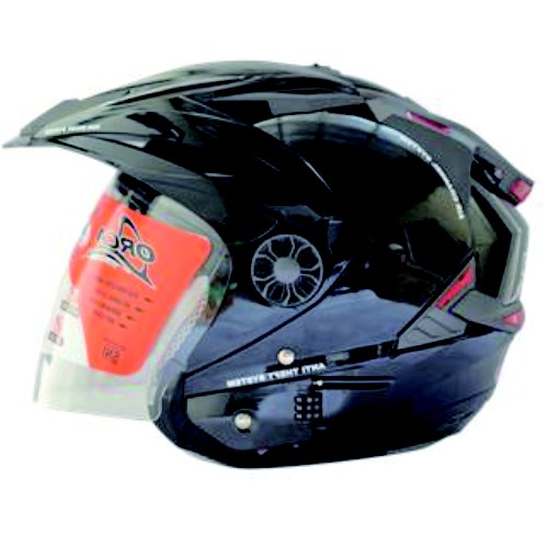 Jual Helm Orca Spider Solid Black | Shopee Indonesia