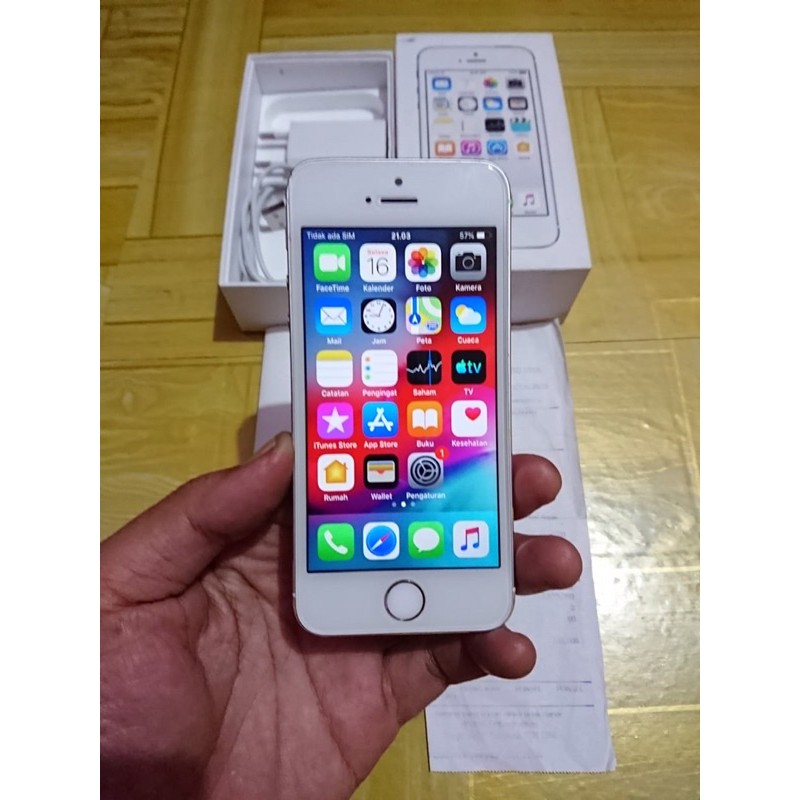 Jual IP 5s ipone 5s ipon 5S 32GB Fullset i-box Inter | Shopee Indonesia
